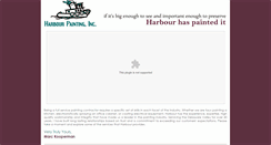 Desktop Screenshot of harbourpaintinginc.com